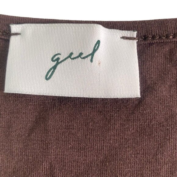 GEEL Ghauri One Piece Romper Bike Shorts Long Sleeves Soft Base NWT Brown M 28-2 - Picture 4 of 13